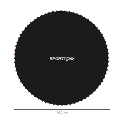 SPORTNOW Replacement Trampoline Mat with Spring Pull Tool, 54 V-Hooks, for 10ft Trampoline using 14cm Springs