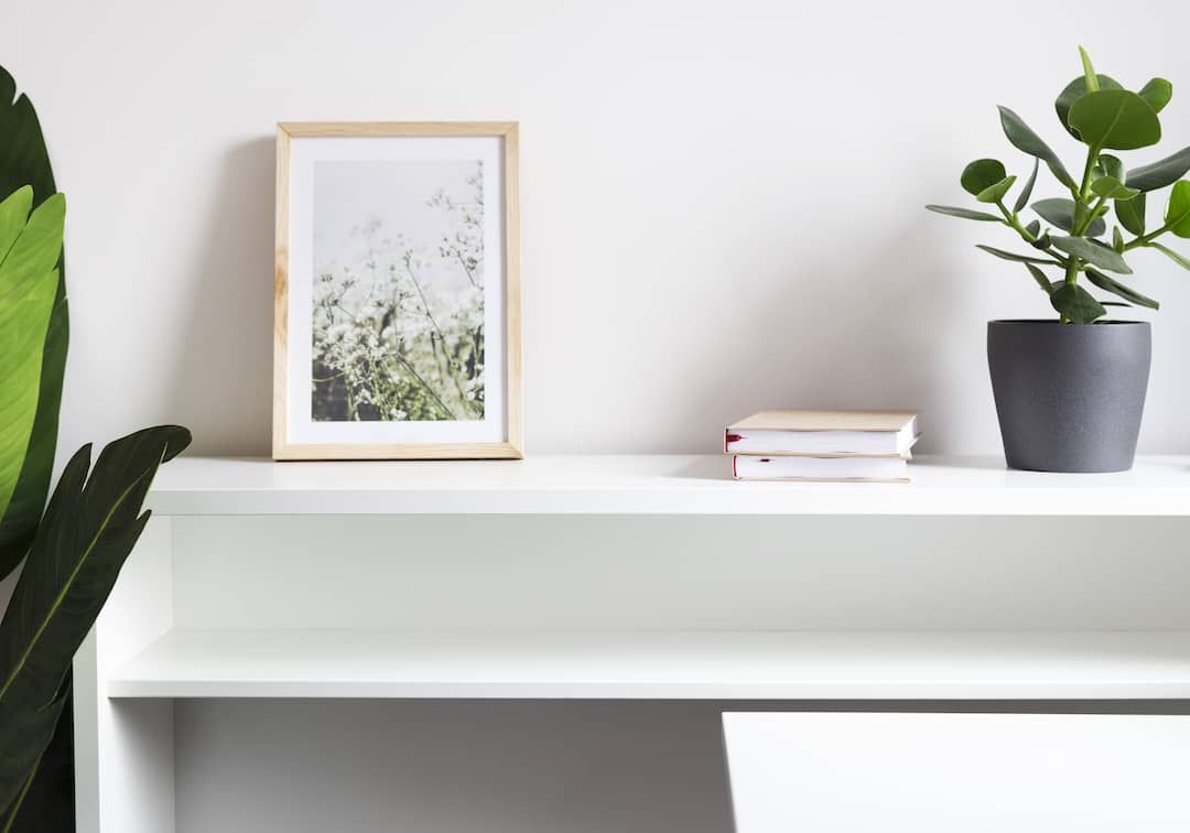 Work Concept Convertible Hidden Desk With Storage