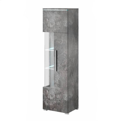 India 06 Tall Display Cabinet 45cm