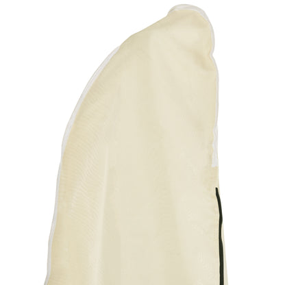 Outsunny Parasol Cover, 600D Oxford Cantilever Umbrella Cover Fit for 2-4m Parasol, Banana Umbrella Protector with Zipper for Outdoor Garden, Patio, White