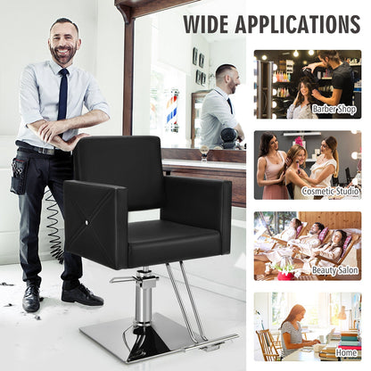 360 Degree Swivel Hairdressing Chair with Footrest