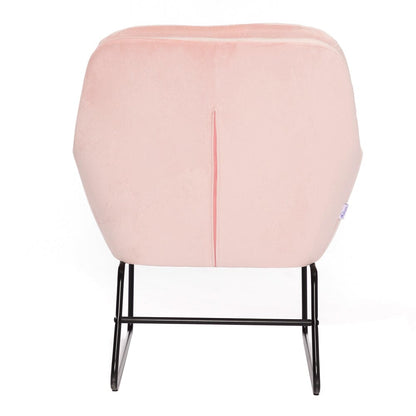 75cm Wide Faux Leather Armchair Double Layer Padded Occasional Chair