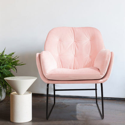 75cm Wide Faux Leather Armchair Double Layer Padded Occasional Chair