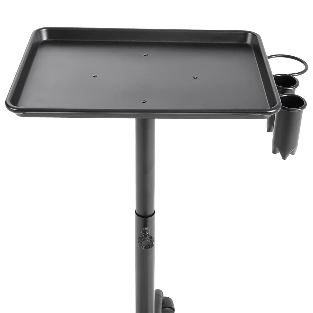 Adjustable Salon Tray Cart on Wheels