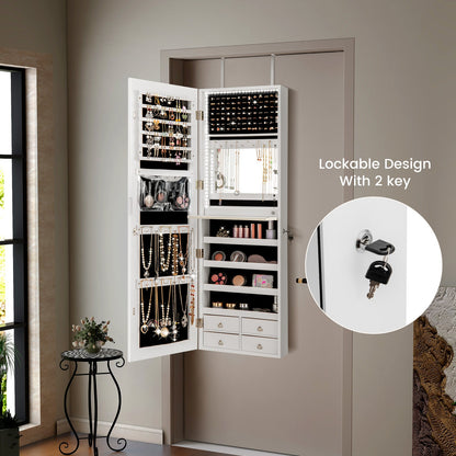 Multipurpose Storage Cabinet with 4 Drawers-White