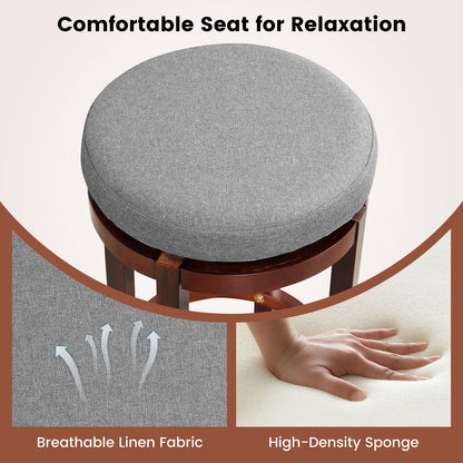 Counter Height Stool Set of 2-Grey