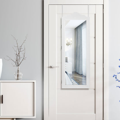 Wall Mounted Jewellery Cabinet with Makeup Storage