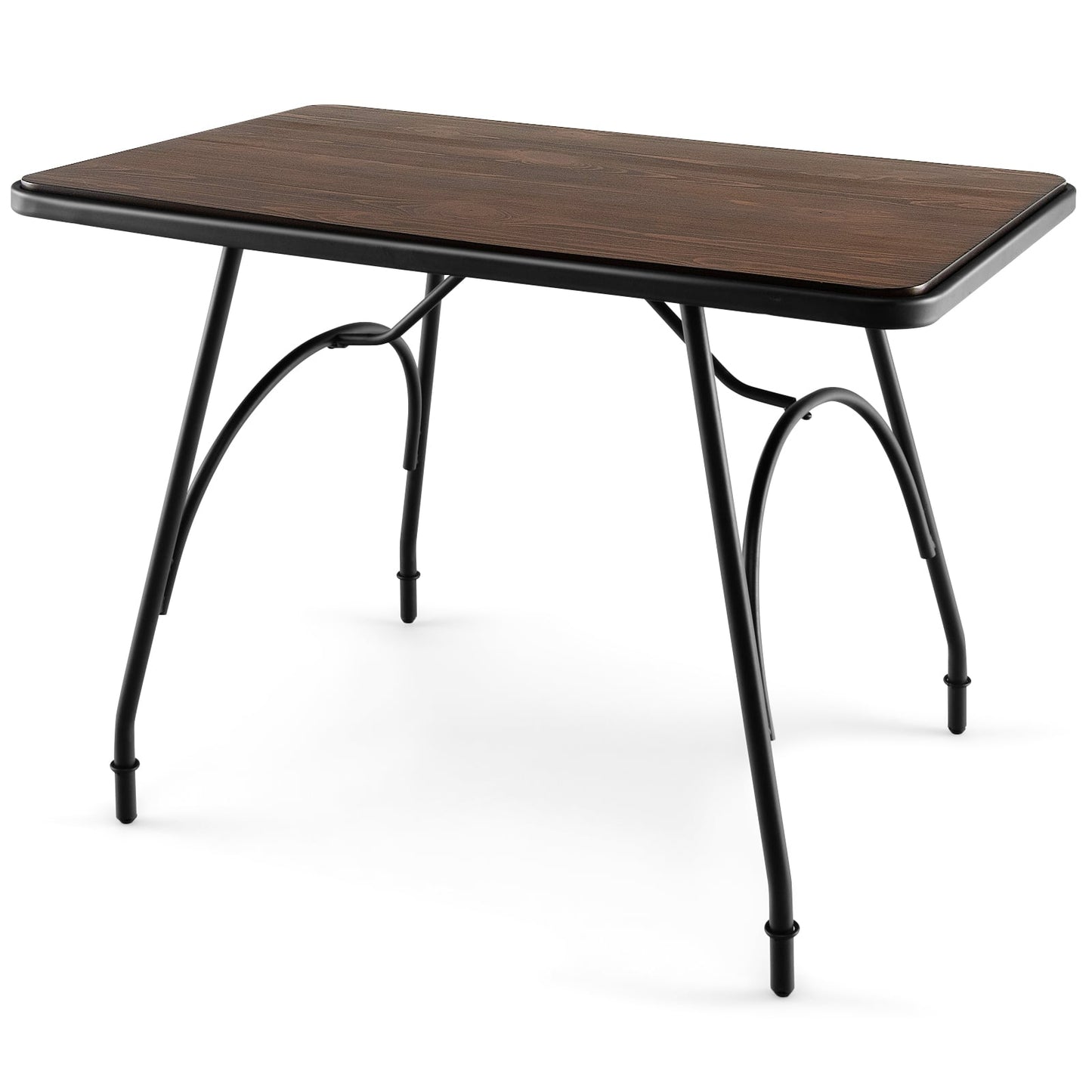 Industrial Style Dining Table with Spacious Tabletop