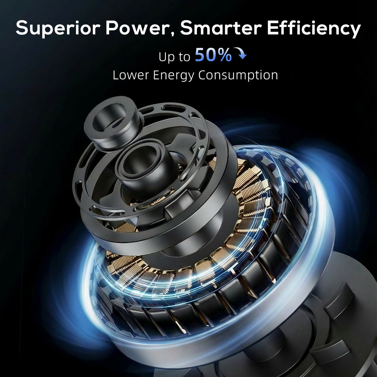 HOMCOM 28dB Tower Fan for Bedroom, 36 inch, 8 m/s Velocity Standing Cooling Fan with 80° Oscillating, BLDC Motor, 12 Speeds, LED Display, 4 Modes, 12H Timer, Remote Control, Black