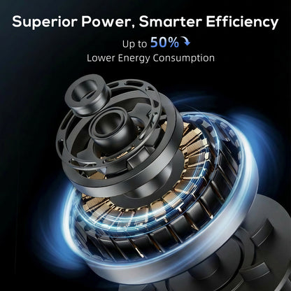 HOMCOM 28dB Tower Fan for Bedroom, 36 inch, 8 m/s Velocity Standing Cooling Fan with 80° Oscillating, BLDC Motor, 12 Speeds, LED Display, 4 Modes, 12H Timer, Remote Control, Black