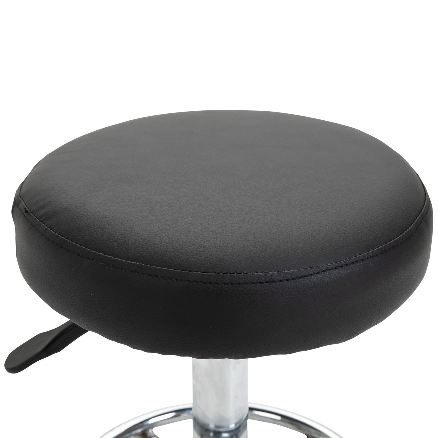 Vinsetto PU Leather Height Adjustable Swivel Salon Stool Black