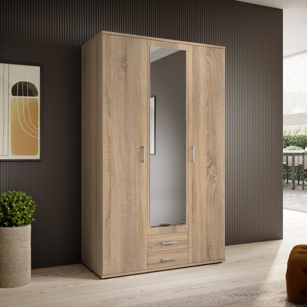 Karl Hinged Door Wardrobe 120cm
