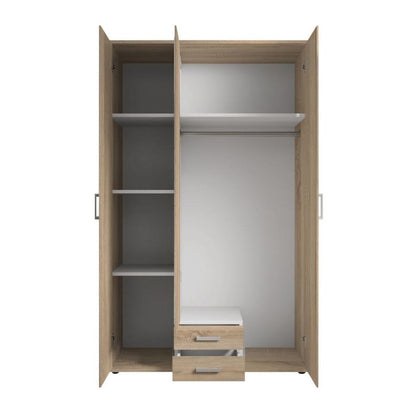 Karl Hinged Door Wardrobe 120cm