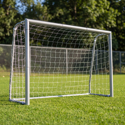 Kids Soccer Goal with Tear-Resistant Net and Ground Stake for Professional Everyday Match-S
