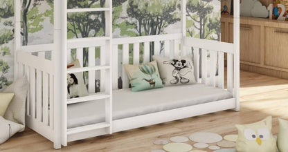Oxford Wooden Bunk Bed with Cot Bed