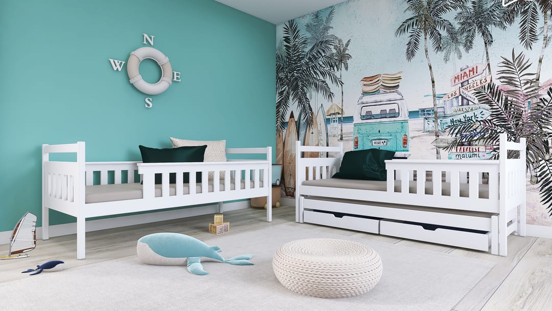 Cirencester Kors Bunk Bed with Trundle and Storage