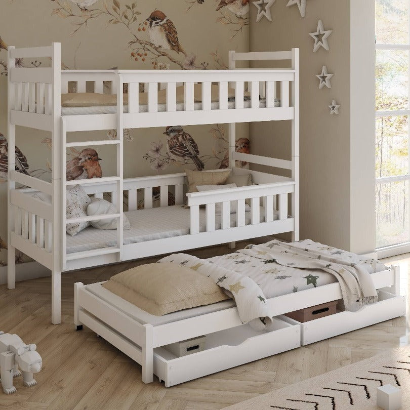 Kors Bunk Bed with Trundle and Storage