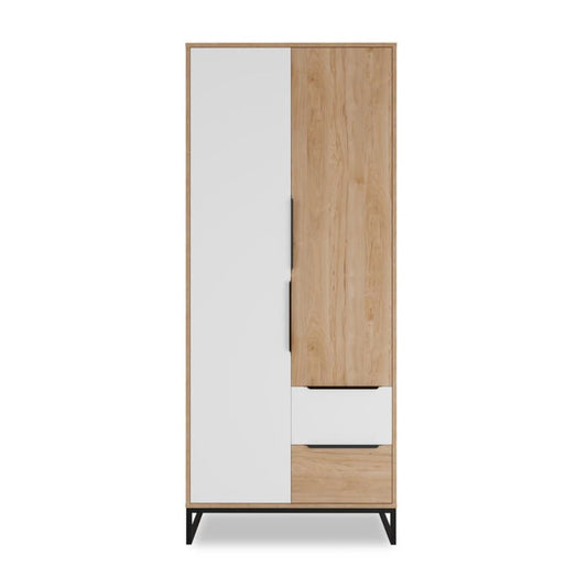 Landro Hinged Door Wardrobe 80cm