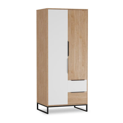 Landro Hinged Door Wardrobe 80cm