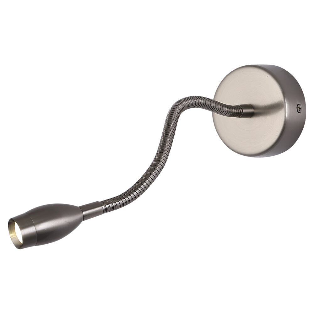 Contemporary Adjustable Gooseneck LED Wall Light