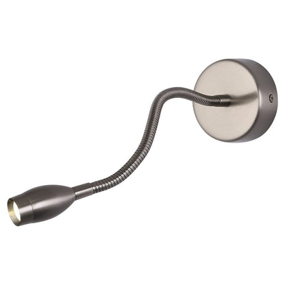 Contemporary Adjustable Gooseneck LED Wall Light