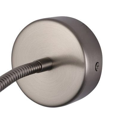 Contemporary Adjustable Gooseneck LED Wall Light