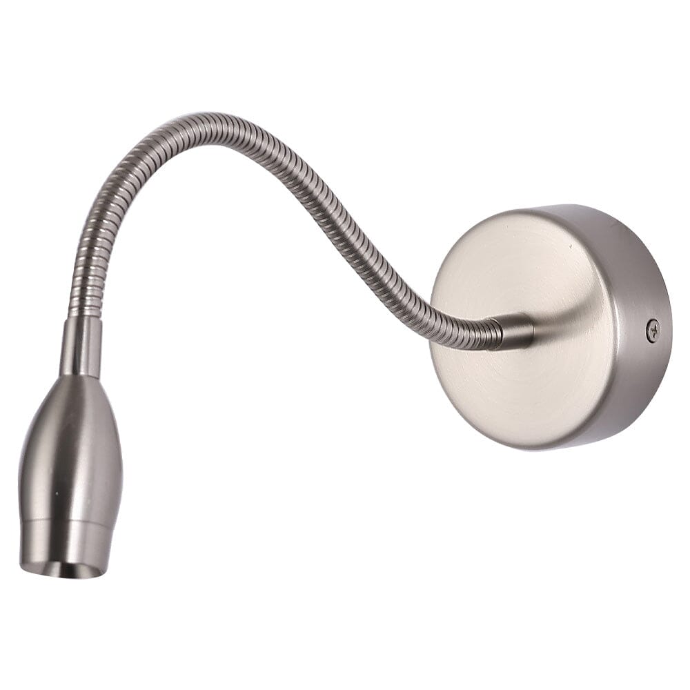 Contemporary Adjustable Gooseneck LED Wall Light