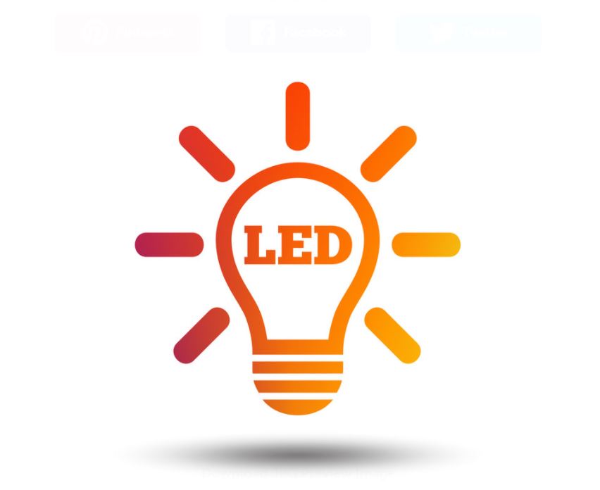 إضاءة LED داست [DAST-LED-2PKT]