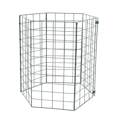 6FT Pet Fence with Secure Door and Zip Ties
