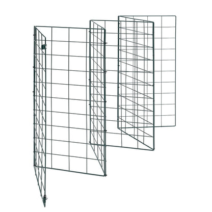 6FT Pet Fence with Secure Door and Zip Ties