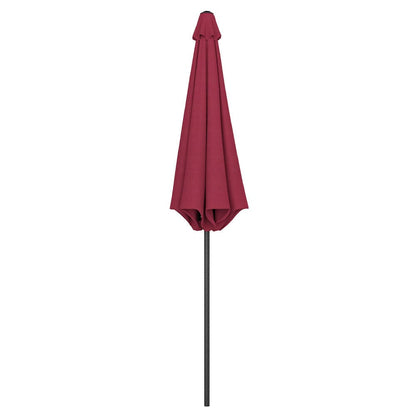 3M Backyard Sunshade Parasol Garden Tilt Umbrella with Crank