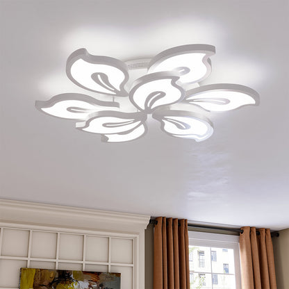 مصباح سقف Petal Modern LED قابل للتعتيم/غير قابل للتعتيم (الإصدار A)