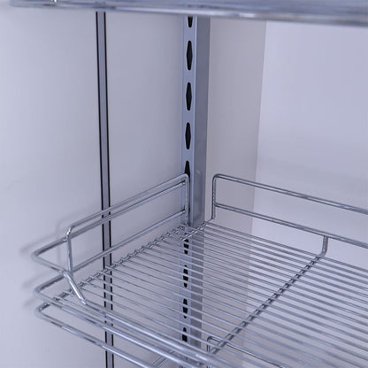 Tall Tandem Metal Pull Out Pantry 6 Shelves