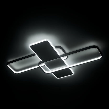 Modern Rectangular LED Ceiling Light Flush Mount