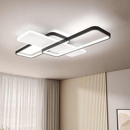 Modern Rectangular LED Ceiling Light Flush Mount
