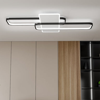Modern Rectangular LED Ceiling Light Flush Mount
