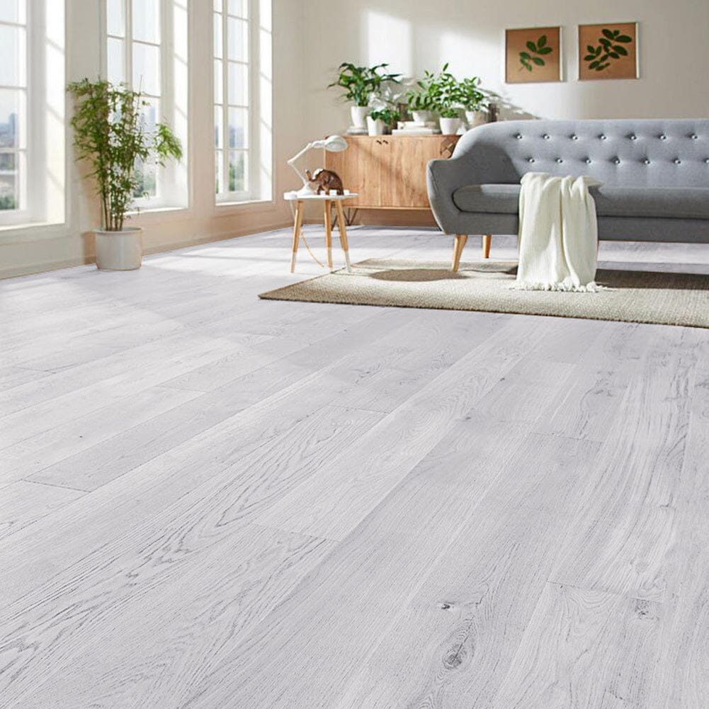 7 Pcs Rustic Style Wood Grain PVC Flooring