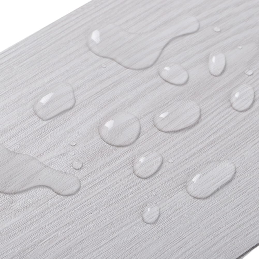 7 Pcs Rustic Style Wood Grain PVC Flooring