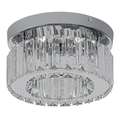 Modern Round Crystal Ceiling Light