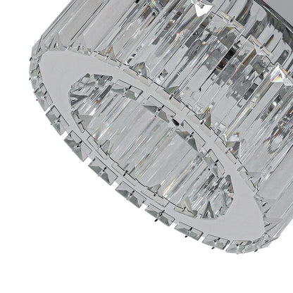Modern Round Crystal Ceiling Light
