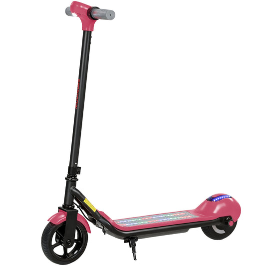 SPORTNOW Electric Scooter for Kids, with LED Display, Pink