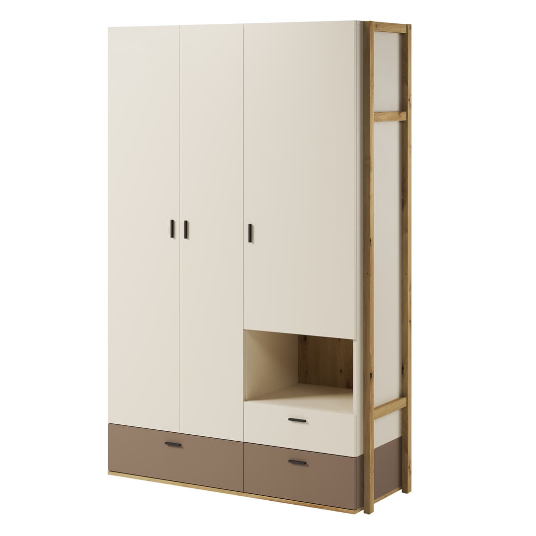 Lenny LY-01 Hinged Wardrobe 135cm