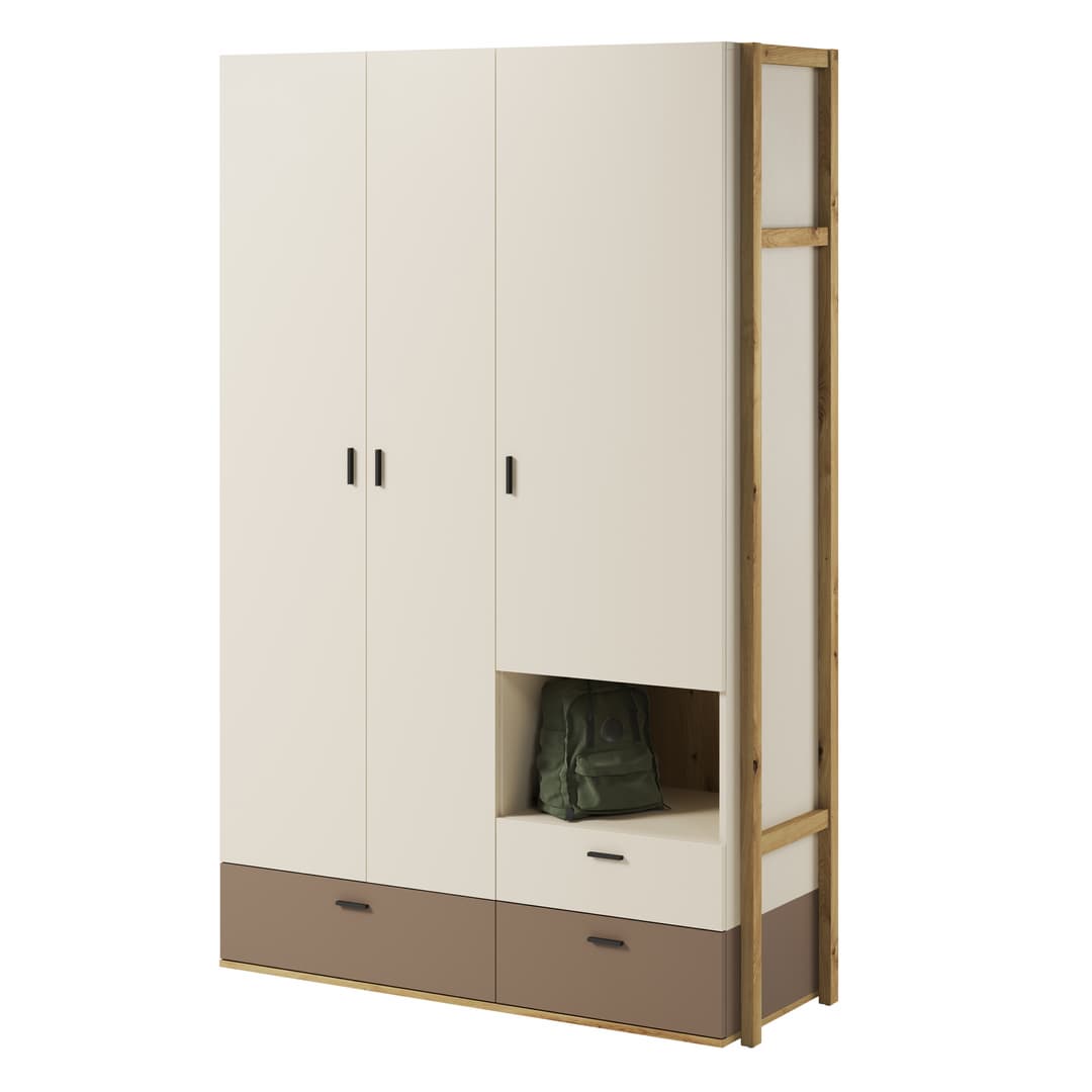 Lenny LY-01 Hinged Wardrobe 135cm