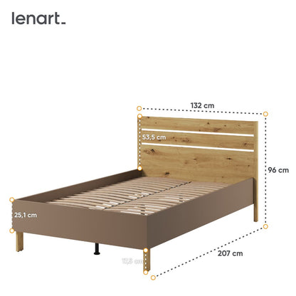 Lenny LY-08 Bed Frame [EU Small Double]