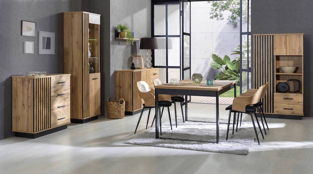 Lamelo LA14 Extendable Dining Table 160cm