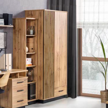 Lamelo LA1 Hinged Wardrobe 90cm