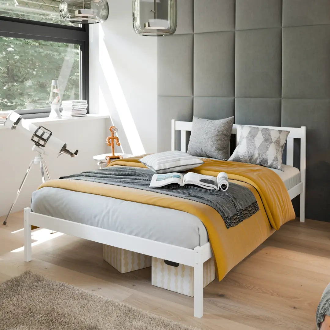 Cambridge Wooden Bed King [EU Double]