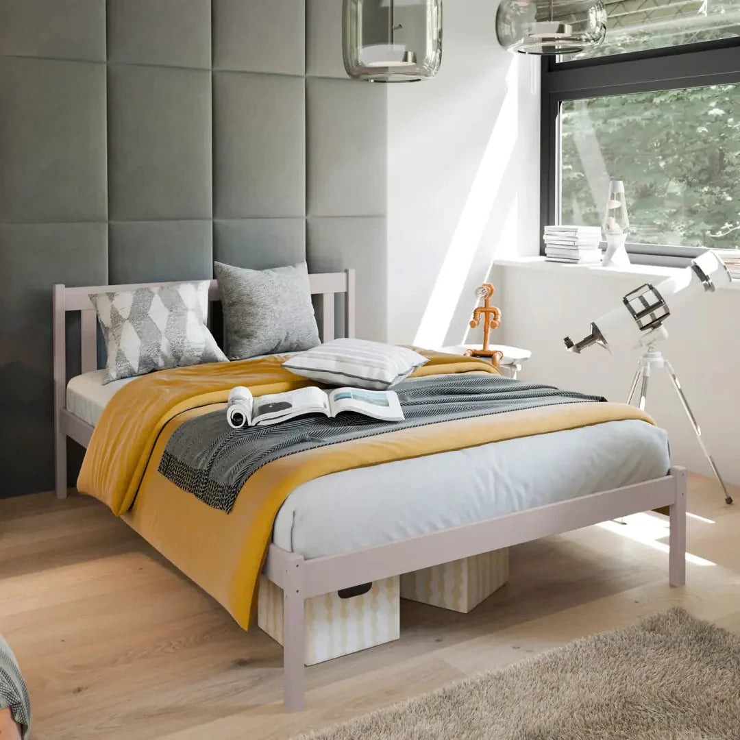 Cambridge Wooden Bed King [EU Double]