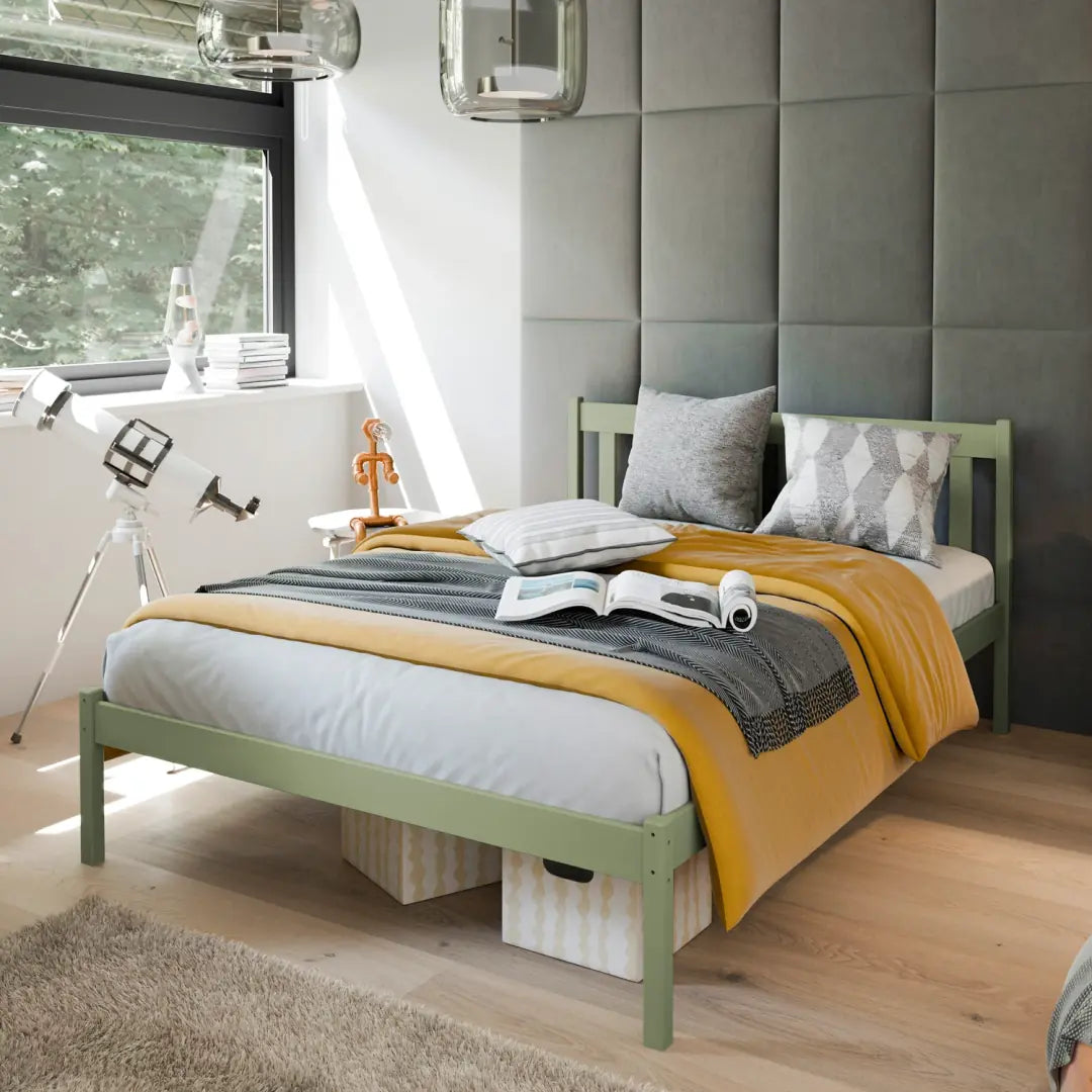 Cambridge Wooden Bed King [EU Double]