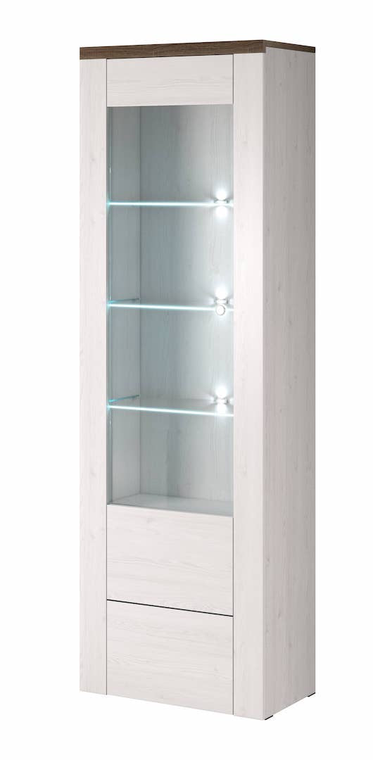 Larona 05 Tall Display Cabinet 65cm